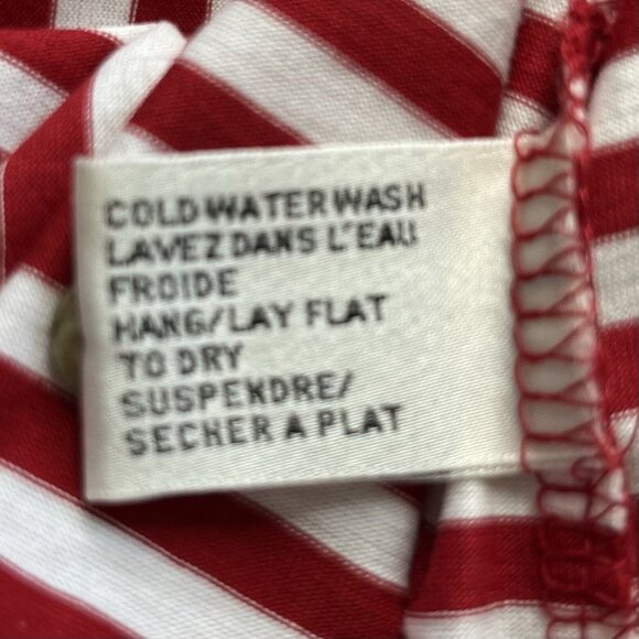 Ben Hogan Golf Polo Shirt Mens Large Red White Striped - Picture 7 of 8